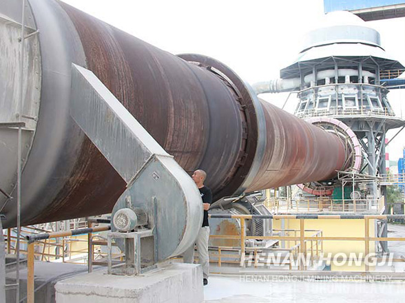 Four rotatif à chaux3