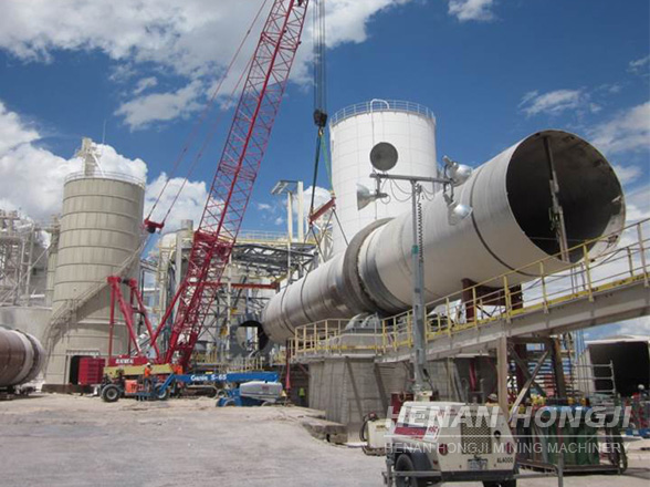 Four rotatif à chaux1